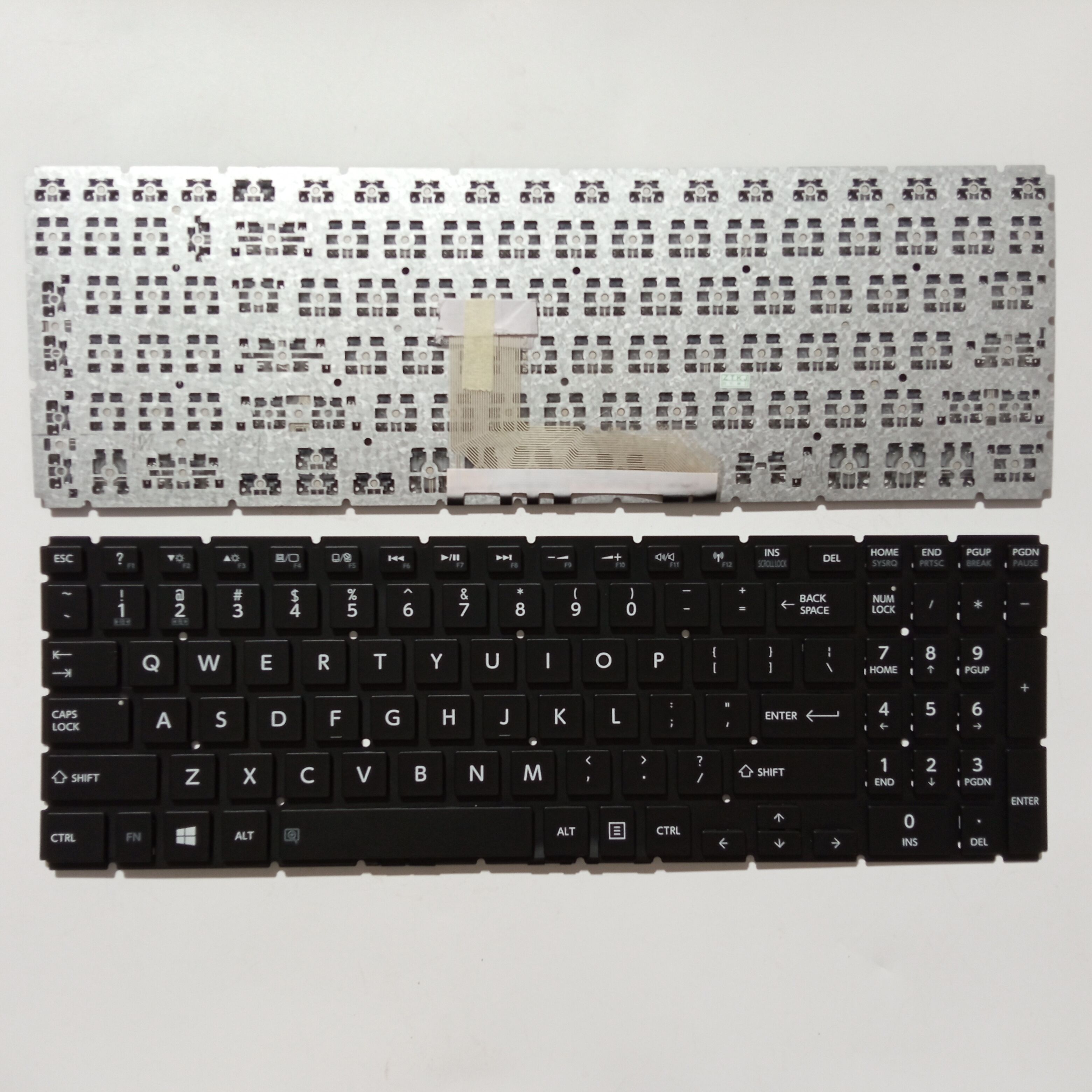 Picture of New Replacement Laptop Keyboard For TOSHIBA L50-B BLACK Backlit US Layout